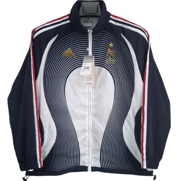 Rompevientos Francia 2026 Negro Blanco Francia Rompevientos 2026 Negro - Francia Barata | 7camisetas