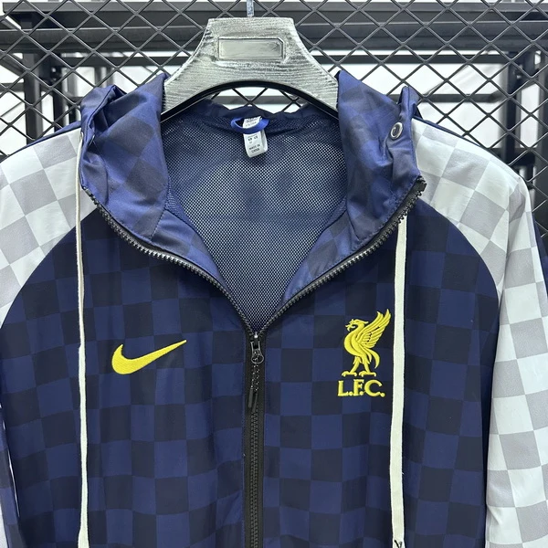 Liverpool Rompevientos 2025 2026 Azul - Liverpool Barata | 7camisetas