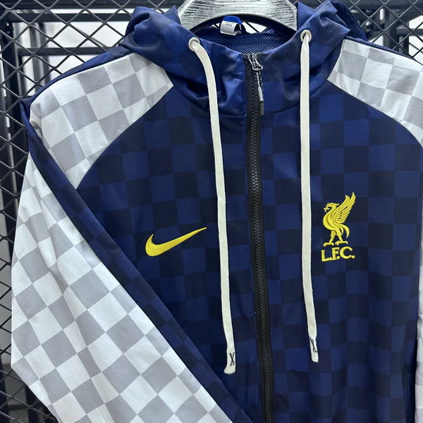 Liverpool Rompevientos 2025 2026 Azul - Liverpool Barata | 7camisetas
