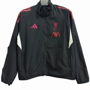 Liverpool Rompevientos 2025 2026 Negro - Liverpool Barata | 7camisetas