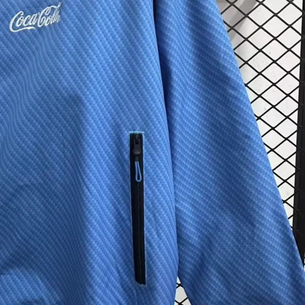 SSC Napoli Rompevientos 2025 2026 Azul - Ssc Napoli Equipacion | 7camisetas