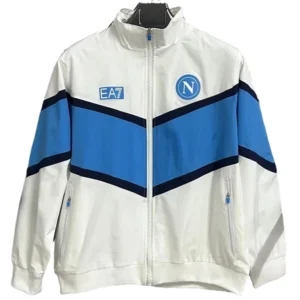 SSC Napoli Rompevientos 2025 2026 Blanco - Ssc Napoli Equipacion | 7camisetas