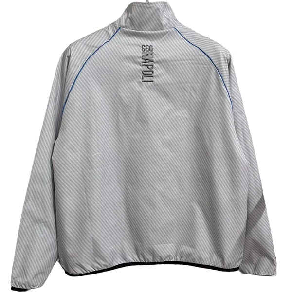 SSC Napoli Rompevientos 2025 2026 Gris - Ssc Napoli Equipacion | 7camisetas