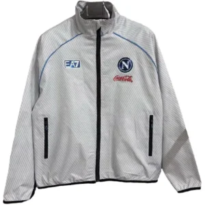 SSC Napoli Rompevientos 2025 2026 Gris - Ssc Napoli Equipacion | 7camisetas
