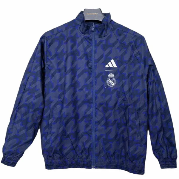 Real Madrid Rompevientos 2025 2026 Azul - Real Madrid Barata | 7camisetas