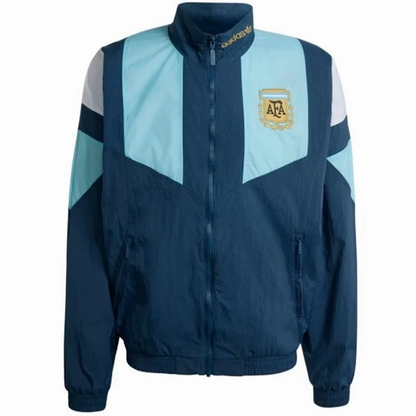 Rompevientos Retro Argentina 2026 Azul Blanco Argentina Rompevientos 2026 Retro Azul - Argentina Barata | 7camisetas