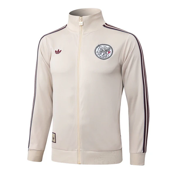 Ropa Deportiva Con Cremallera Larga Ajax 2025 2026 Amarillo Ajax Chándal 2025 2026 Amarillo - Chándal Ajax | 7camisetas