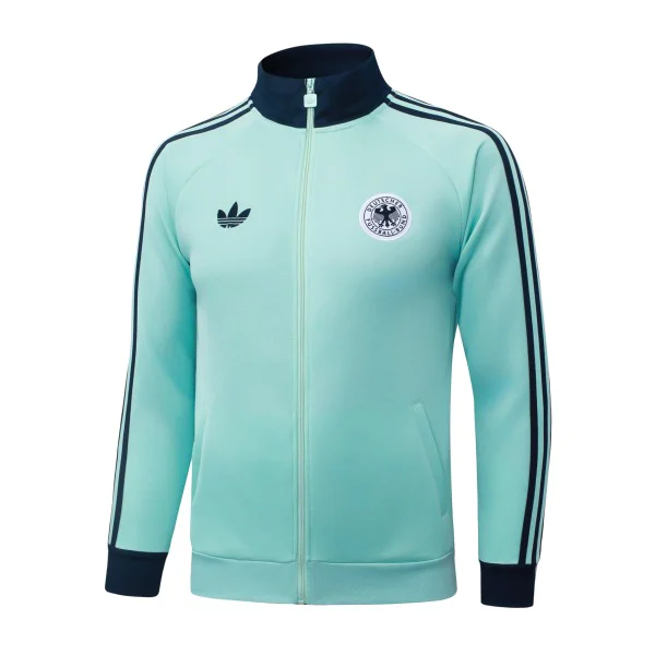 Ropa Deportiva Con Cremallera Larga Alemania 2026 Verde Alemania Chándal 2026 Verde - Chándal Alemania | 7camisetas
