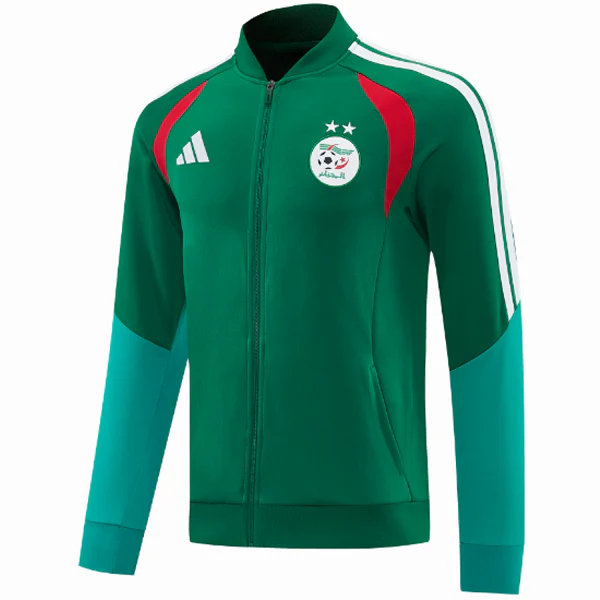 Ropa Deportiva Con Cremallera Larga Argelia 2026 Verde Argelia Chándal 2026 Verde - Chándal Argelia | 7camisetas