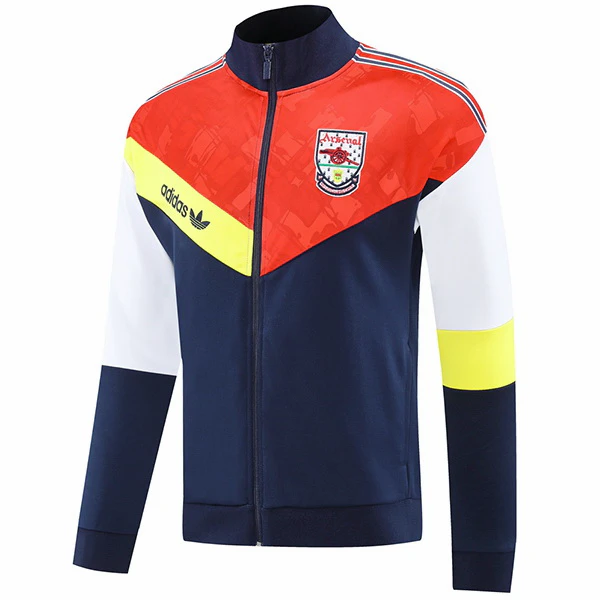 Ropa Deportiva Con Cremallera Larga Arsenal 2025 2026 Rojo Azul Amarillo Arsenal Chándal 2025 2026 Rojo - Chándal Arsenal | 7camisetas
