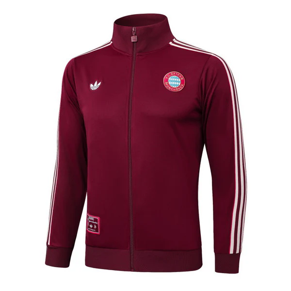 Ropa Deportiva Con Cremallera Larga Bayern Múnich 2025 2026 Borgona Bayern Múnich Chándal 2025 2026 - Tuta Bayern Múnich | 7camisetas
