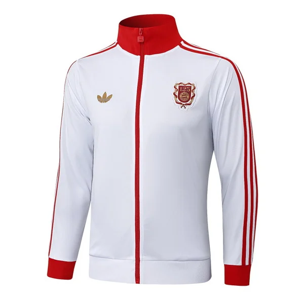 Ropa Deportiva Con Cremallera Larga Bayern Múnich 2025 2026 Blanco Rojo Bayern Múnich Chándal 2025 2026 Blanco - Tuta Bayern Múnich | 7camisetas