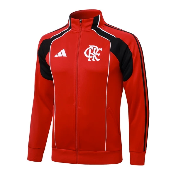 Ropa Deportiva Con Cremallera Larga Flamengo 2025 2026 Rojo Negro Flamengo Chándal 2025 2026 Rojo - Chándal Flamengo | 7camisetas
