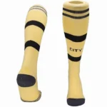 Manchester City Niños Calcetines 2026 2027 Segunda Amarillo - Manchester City Niños Barata | 7camisetas
