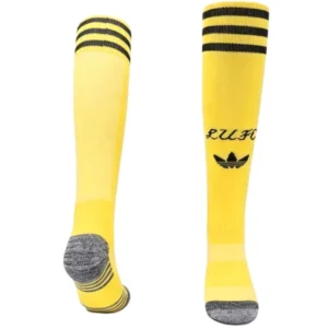 Leeds United Niños Calcetines 2026 2027 Segunda Amarillo - Leeds United Niños Barata | 7camisetas