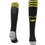 Leeds United Niños Calcetines 2026 2027 Segunda Negro - Leeds United Niños Barata | 7camisetas