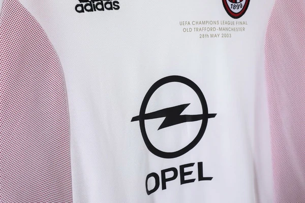 AC Milan Camiseta 2002 2003 Segunda Blanca - Camiseta Ac Milan | 7camisetas