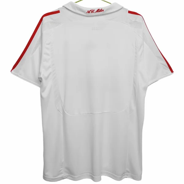 AC Milan Camiseta 2007 2008 Segunda Blanca - Camiseta Ac Milan | 7camisetas