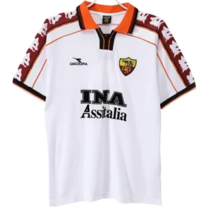 AS Roma Camiseta Segunda Blanca - Camiseta As Roma | 7camisetas