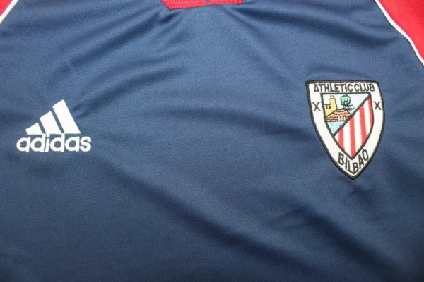 Athletic Bilbao Camiseta 2000 Segunda Azul - Camiseta Athletic Bilbao | 7camisetas