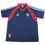 Athletic Bilbao Camiseta 2000 Segunda Azul - Camiseta Athletic Bilbao | 7camisetas