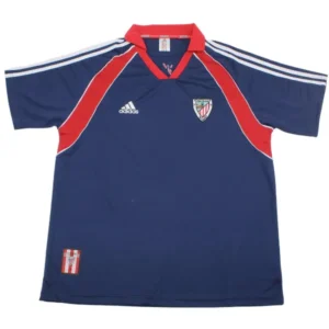 Athletic Bilbao Camiseta 2000 Segunda Azul - Camiseta Athletic Bilbao | 7camisetas