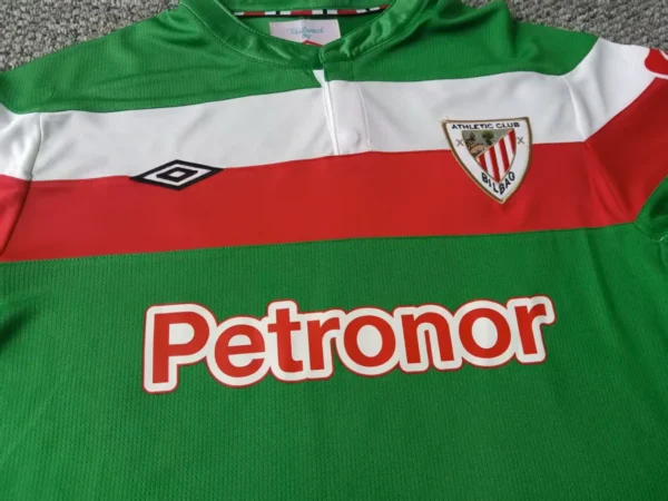 Athletic Bilbao Camiseta 2011 2012 Segunda Verde - Camiseta Athletic Bilbao | 7camisetas