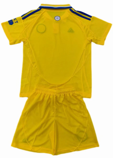 Leeds United Niños Conjunto 2024 2025 Segunda Amarillo - Leeds United Niños Barata | 7camisetas