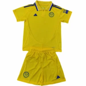 Leeds United Niños Conjunto 2024 2025 Segunda Amarillo - Leeds United Niños Barata | 7camisetas