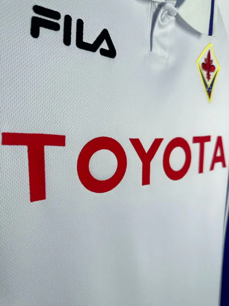 ACF Fiorentina Camiseta 2000 Segunda Blanca - Camiseta Acf Fiorentina | 7camisetas