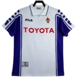 ACF Fiorentina Camiseta 2000 Segunda Blanca - Camiseta Acf Fiorentina | 7camisetas