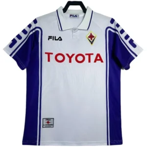 ACF Fiorentina Camiseta 2000 Segunda Blanca - Camiseta Acf Fiorentina | 7camisetas