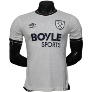 West Ham United Camiseta Edición Jugadores 2025 2026 Segunda Blanca - Camiseta West Ham United | 7camisetas
