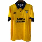 SS Lazio Camiseta Segunda Amarilla | 7camisetas