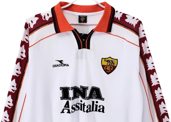 AS Roma Camiseta Segunda Blanca - Camiseta As Roma | 7camisetas