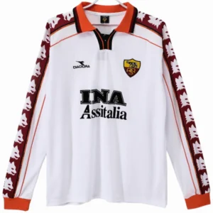 AS Roma Camiseta Segunda Blanca - Camiseta As Roma | 7camisetas
