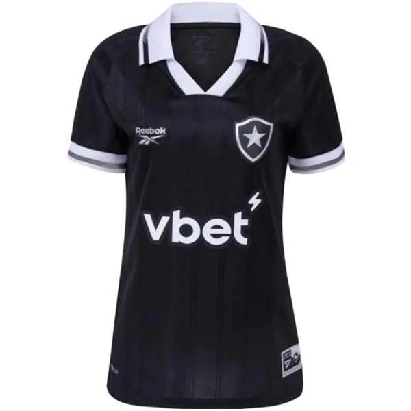Segunda Camiseta Mujer Botafogo 2025 2026 Negro Botafogo Mujer Camiseta 2025 2026 Segunda Negra - Camiseta Botafogo Mujer | 7camisetas