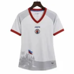 Haití Mujer Camiseta 2026 Segunda Blanca - Camisetas De Futbol Personalizadas | 7camisetas