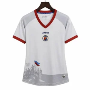 Haití Mujer Camiseta 2026 Segunda Blanca - Camisetas De Futbol Personalizadas | 7camisetas