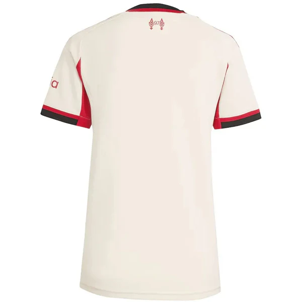 Liverpool Mujer Camiseta 2025 2026 Segunda Amarilla - Camiseta Liverpool Mujer | 7camisetas