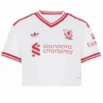 Liverpool Mujer Camiseta 2026 2027 Segunda Blanca - Camiseta Liverpool Mujer | 7camisetas