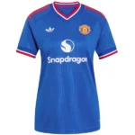 Manchester United Mujer Camiseta 2026 2027 Segunda Azul - Camiseta Manchester United Mujer | 7camisetas