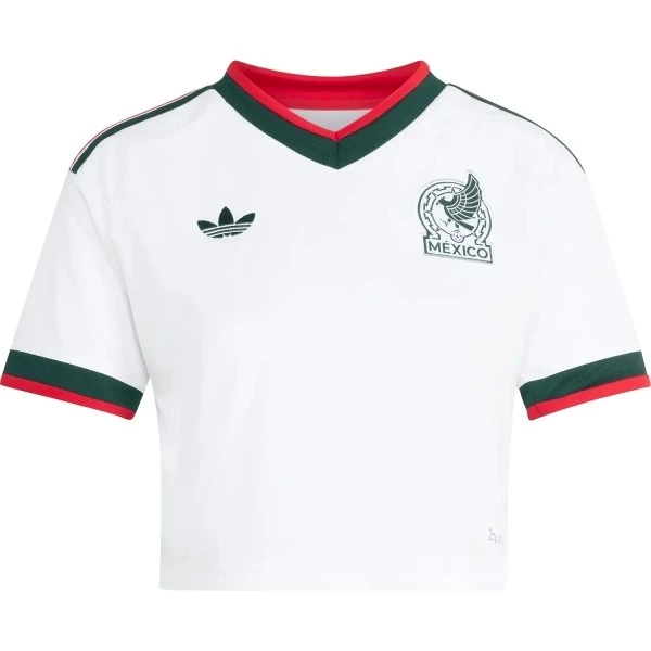 Segunda Camiseta Mujer México 2026 I Blanco México Mujer Camiseta 2026 Segunda Blanca - Camiseta México Mujer | 7camisetas
