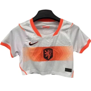 Países Bajos Mujer Camiseta 2026 Segunda Blanca - Camiseta Paises Bajos Mujer | 7camisetas
