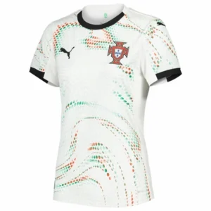 Portugal Mujer Camiseta 2025 Segunda Blanca - Camiseta Portugal Mujer | 7camisetas