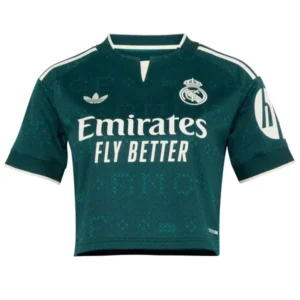 Real Madrid Mujer Camiseta 2026 2027 Segunda Verde - Camiseta Real Madrid Mujer 2026 | 7camisetas