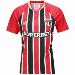 São Paulo Mujer Camiseta 2025 2026 Segunda Roja - Camiseta Sao Paulo Mujer | 7camisetas