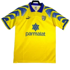 Parma Camiseta Segunda Amarilla - Camiseta Real Madrid Parmalat | 7camisetas