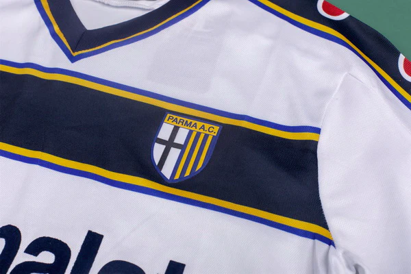 Parma Camiseta 2002 2003 Segunda Blanca - Camiseta Real Madrid Parmalat | 7camisetas