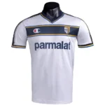 Parma Camiseta 2002 2003 Segunda Blanca - Camiseta Real Madrid Parmalat | 7camisetas